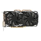 RX 580 グラフィックス カード、RX580 8GB GDDR5 256 ビット、デュアル冷却ファン、3 つの DP、1 つの HD マルチメディア インターフェイスと 1 つの DVI、60Hz 4K 1080P PC グラフィックス カード HD ゲーム グラフィックス カード