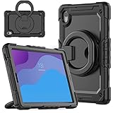 for Lenovo Tab M10 HD Gen 2 10.1 / TB-X306F TAB ケース FOR Lenovo Tab M10 HD (2nd Gen) Tab M10 HD Gen 2 10.1 ハンドバック式 ショルダー ストラップ シリコン カバー ハンドホルダー スタンド機能ース 耐衝撃 ハンドル 手持ちの便利さ多機能 【ASHONNEY】 全面保護