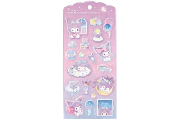 ティSR-5562002SK サンリオキャラクターズ ジュエルマシュマロステッカーズスイートドリーム クロミ ステッカー シール プチ