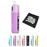Aspire Fluffi アスパイア フラッフィー ドリップチップ交換可能POD FlavorKitchenオリジナルミニポーチ/VAPE(ベイプ)電子タバコ スターターセット (パープル)