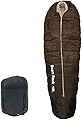Bears Rock ベアーズロック -15度 寝袋 シュラフ マミー型 -15度 センタージッパー 4シーズン対応 FX-451G ブラウン