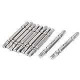 65ミリメートル長いH5ヒントデュアル六角ドライバービット10個入りを終了します