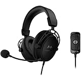 HyperX Cloud Alpha S ゲーミング ヘッドセット 7.1サラウンドサウンド 低音調節スライダー ブラック 2年保証 HX-HSCAS-BK/WW ( 4P5L2AA )