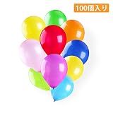 Lonpro 100個入り 1.8g 加厚風船 誕生日 バースデーパーティー アニバーサリー などに 結婚式 飾り