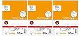 リヒトラブ ツイストノート＜専用リーフ・横罫Ｂ罫＞Ｂ６ N-1666 3冊パック