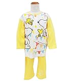 PEANUTS SNOOPY スヌーピー ベビー服 長袖 腹巻付きパジャマ 前開き　95cm