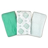 Summer Infant SwaddleMe Muslin Blanket, Ornate Geo, 3 Count by Summer Infant [並行輸入品]