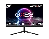 JAPANNEXT 「GX28」28型HDMI2.1 4K(3840 x 2160) 144Hz 液晶モニター JN-280IPS144UHDR-C65W USB-C