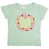 Tシャツ ベビー 子供 女の子 プリント 半袖 Tシャツ ガールズ 半そでTシャツ グリーン-C 90cm
