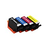 J-ECO製 IB06KA IB06CA IB06MA IB06YA 染料 4色セット ISO14001、ISO9001、CE、SGS認証工場 エプソン用 互換インクカートリッジ 残量表示 (IB06 IB06A IB06KA IB06CA IB06MA IB06YA)
