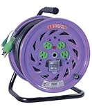 日動 アース付電工ドラム(漏電遮断機付)50m NF-EB54
