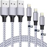 【MFi 認証】ライトニングケーブル iPhone 充電ケーブル 0.5M/1M/2M 3本セット iPhone 充電器 ケーブル 急速充電 lightning 断線防止 超高耐久 アイホン充電 2.4A急速充電 高速データ転送 USB同期 超高耐久 断線防止 i-Phone 14/14 Pro/13/13 Pro/12/11/X/8/8plus/7/6/iPad 各種対応