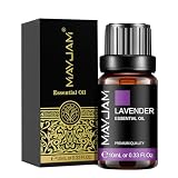 MAYJAM エッセンシャルオイル ラベンダー アロマオイル 10ml 天然100% 精油 アロマ ディフューザー／加湿器用 芳香用