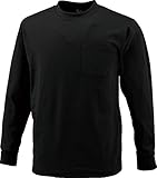 CUC 長袖Tシャツ 黒 Lサイズ 1401