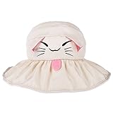 VBIGER 赤ちゃん帽子 ベビー帽子 猫耳 耳付き サンハット 折りたたみ トップハット 子供バケットハット つば広帽子 uvカット 紫外線対策 日焼け 防止 (ベージュ)