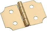 Stanley Hardware 80-3350 Solid Brass Ornamental Hinge [並行輸入品]