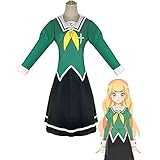 [KalinKay] 私の百合はお仕事です！白木陽芽 矢野美月 知花純加 COS服 コスプレ衣装 変装 学園祭 文化祭 仮装 ハロウイン パーティー コスチューム撮影用 (矢野美月,M)