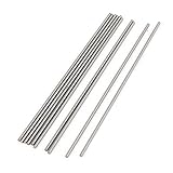 uxcell 旋盤バー 彫刻ツール 丸棒 1.5mmx 100mm 　10個