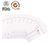 30枚入 母乳フリーザーパック 母乳バッグ 母乳保存パック 赤ちゃんの授乳 安全 無毒 透明 滅菌済なので衛生的 母乳の保存や凍結 100ml