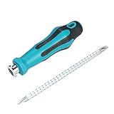 KKmoon 2ウェイドライバー 2インチ 調節可能 ラチェット ライバ 磁気ヒント 修理ツールキット