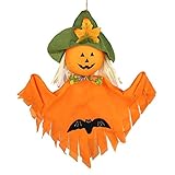 ２個入り　吊り掛けぬいぐるみ　ハロウィンぬいぐるみ　カボチャ　幽霊　魔女　吊り掛け ふわふわ　デコレーション　おもちゃ　飾り物　装飾　オーナメント　ハロウィン飾り物(#2)