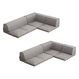 カバーリングコーナーローソファセット(Lantana-ランタナ-)（カバーリング　コーナー　ロー　2セット）(代引及びお届け日時指定不可)