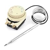 uxcell サーモスタット　温度調節器　AC250V 16A電圧　30摂氏度　3ポール　1個