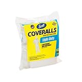 Kimberly-Clark Scott 76104 Fabric Light Duty Coverall, Disposable (Bag of 5) by Kimberly-Clark Profe