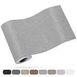 補修布シート 10×160cm 布 穴補修り リネン 貼れる布 普通地~ 厚地用 はんぷ ハンプ 生地 リペアシート手芸用品 ナイロン用 補修シートリペアデコレーションキット(中灰)