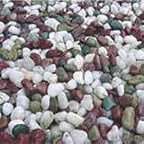 玉砂利 天然五色 砂利 5分 20kg