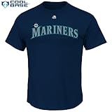 Robinson Cano Seattle Mariners # 22 MLB Youth Cool Base合成Player Tシャツ( Youth Large 14 / 16 )