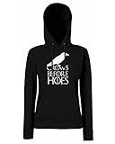 Crows Before Hoes-Game of Thrones-Hoodie-Womens Funny Hoodies-funny gifts by StarliteFunnyShirts