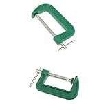 Dovewill 2サイズセット　長持ち　便利ツール　Cクランプ　Gクランプ　重工業　木工　バイスグリップ　5インチ＋3インチ