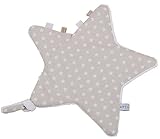 Little Dutch Cuddle Cloth with Heart Pattern (Beige Star) by Little Dutch