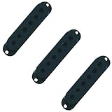 フェンダー Fender Stratocaster Pickup Covers Black ピックアップカバー