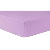 Trend Lab Lilac Deluxe Flannel Fitted Crib Sheet