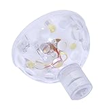 Ueasy RGB光るライト 五種発光モード 防水LEDライト 水中 LEDディスコライト バスルーム お風呂に パーティ プール 浴槽 SPAライト カラフルな浮動ランプ