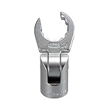 トネ(TONE) フレックスクロウフットレンチ 4DCF-24F 二面幅:24×差込角:12.7×全長:86mm 1個