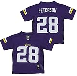 NFL Minnesota Vikings Adrian Peterson # 28 BoysパフォーマンスファッションTee