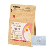 黒 瀬ペットフード NEO クローバータイプL 250g 1個 クローバー 餌 オカメインコの餌 鳥の餌 ペレット インコの餌 鳥餌 鳥 フード エサ 餌 中型 + うちのmofu 限定ポケットティッシュ付き