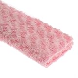ピンクnewborn-photography-props-baby-photo-rose-floral-backdrop-plush-blanket-soft