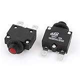 uxcell サーキットブレーカー　過負荷プロテクター　空気圧縮機　2個