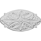 Ekena Millwork ONL03X06X01OX 5 3/4-Inch W X 3 1/8-Inch H X 3/4-Inch P Oxford Small Onlay [並行輸入品]