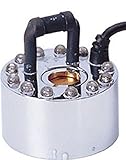 Camelopardalis 12LED ミストメーカー　霧発生装置 噴霧器　7色カラフル光！ 熱帯魚・アクアリウム レイアウト用品　ホームガーデニング飾り　オフィス水耕栽培飾り