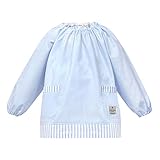 カラフルキャンディスタイル(COLORFUL CANDY STYLE)抗ウイルス・抗菌 スモック(120-130) ライトブルー NF400210