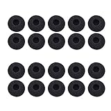 FEITIANWUGONG イヤーパッド 20個 18mm ソフトフォームイヤホン イヤホン ヘッドホン スポンジカバー 交換用クッション ほとんどのイヤホン MP3 MP4用