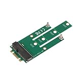 Perfk NGFF（M.2）→ MSATA拡張カード　SSDソリッド　ステート　ドライブ　転送専用　PC +メタル　グリーン