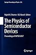 The Physics of Semiconductor Devices: Proceedings of IWPSD 2017 (Springer Proceedings in Physics)