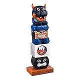 Team Sports America新しいYork Islanders TikiチームトーテムGarden Statue