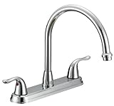 EZ-FLO 10189 Two-Handle Kitchen Faucet [並行輸入品]